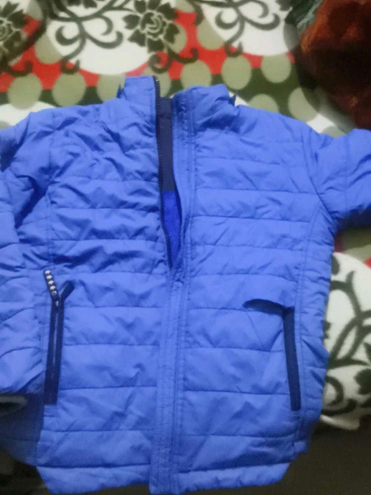 Blue Padded Jacket
