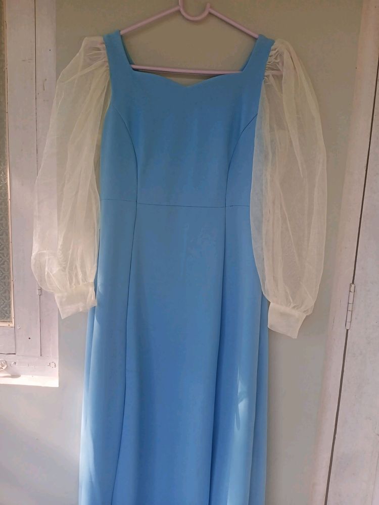 Powdered Blue Dress