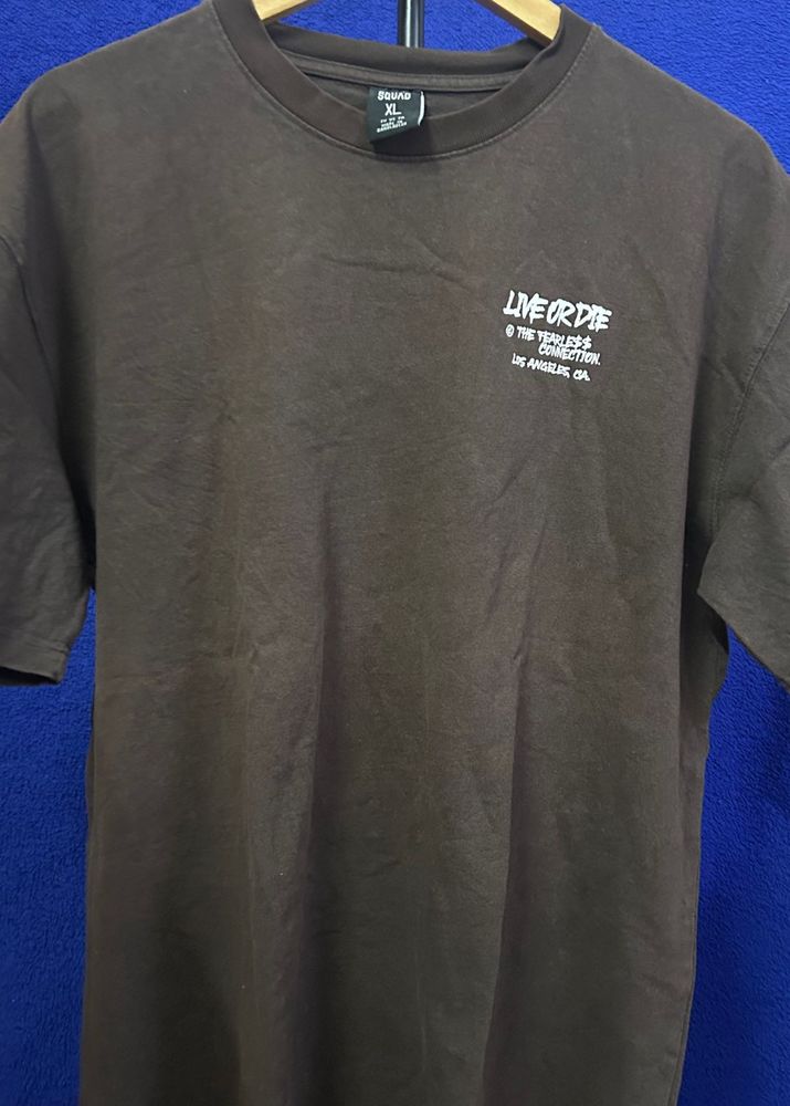 Black Squad Brown Tshirt