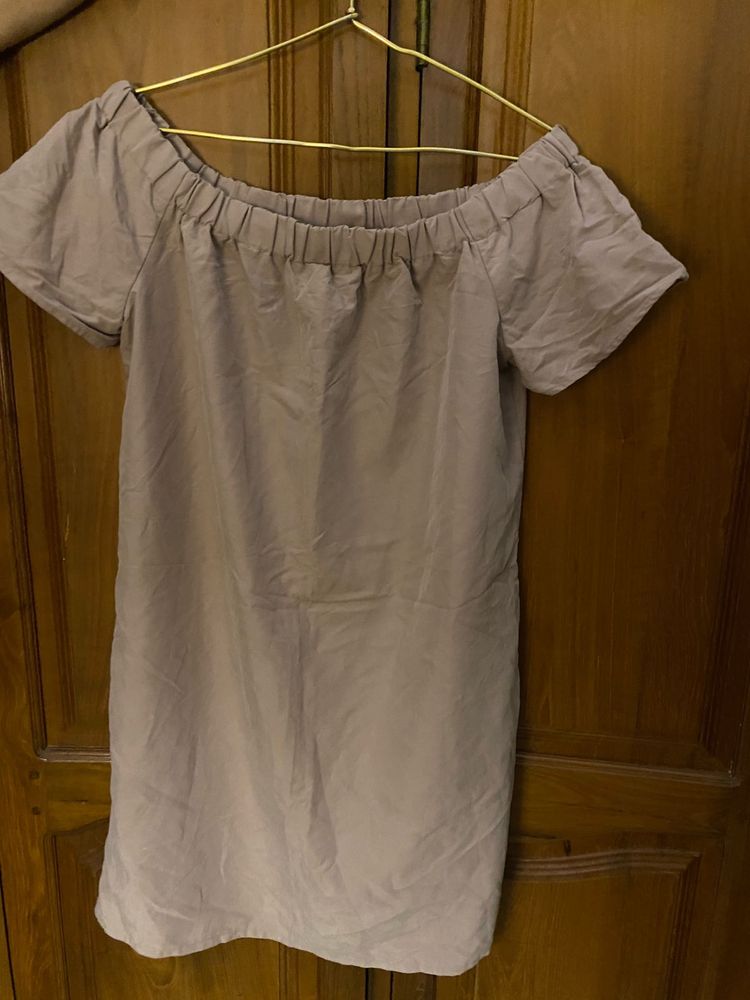 Off-Shoulder Mini Dress H&amp;M