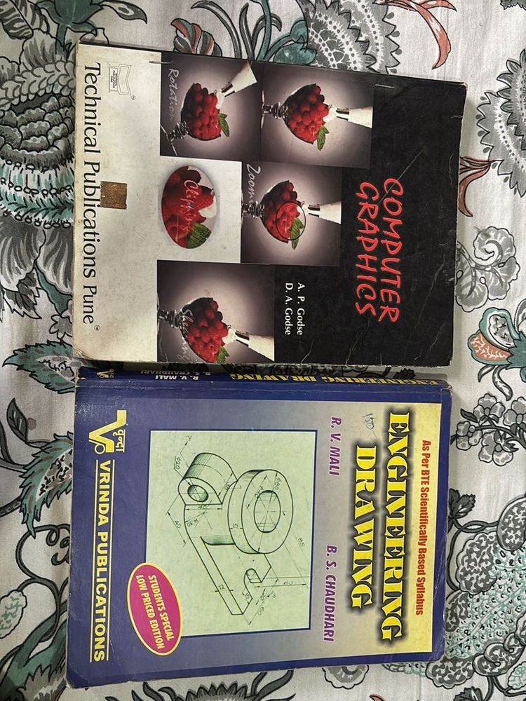 Engineering Drawing  &amp; Computer Graphics Books