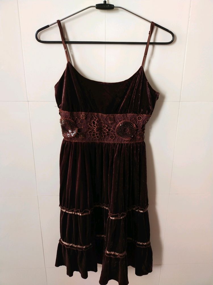 Velvet Short Dress