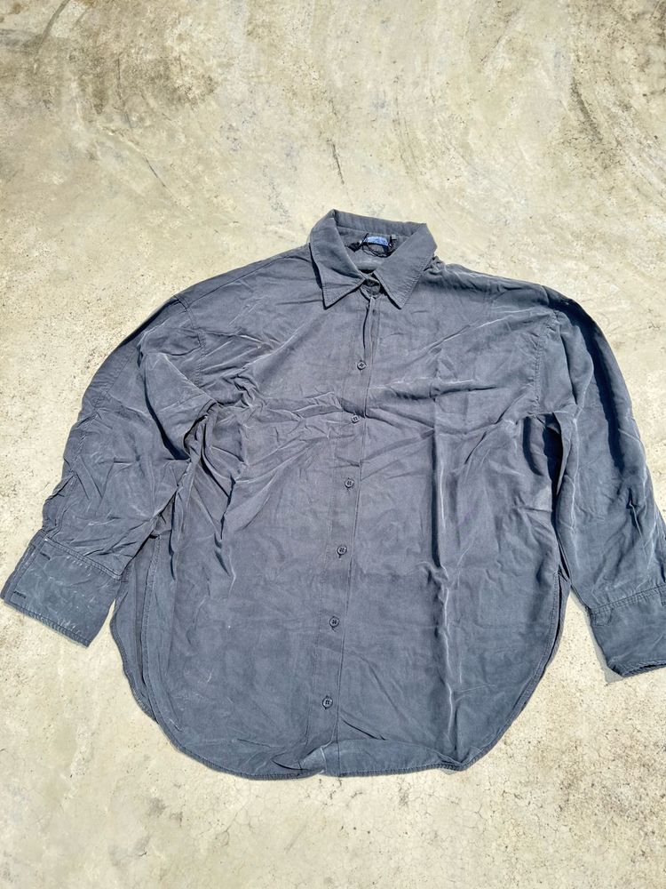 Gray Long Sleeve Shirt