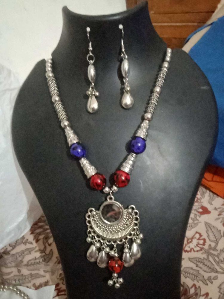 Navratri Oxidise Set