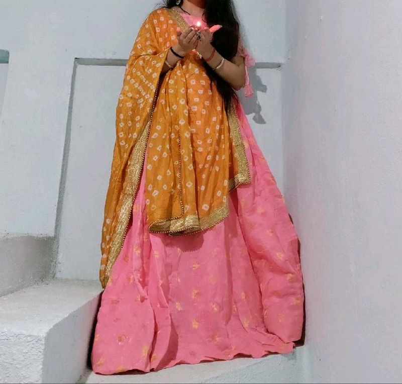 Blouse Dupatta Lehenga