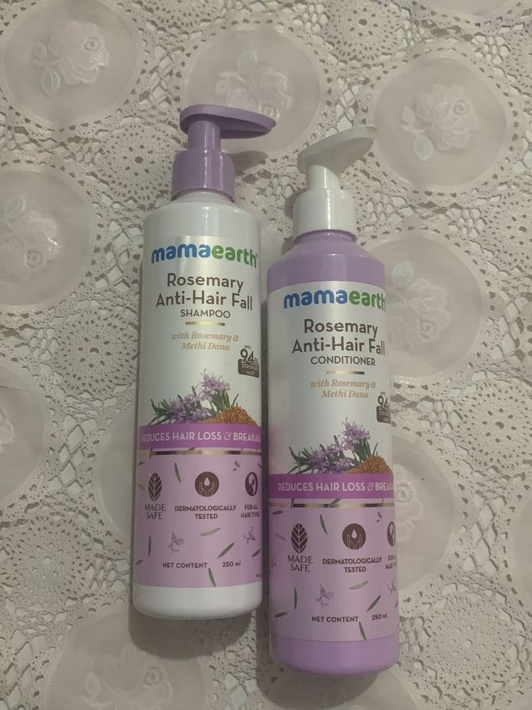 MAMAEARTH ROSEMARY ANTIHAIRFALL COMBO