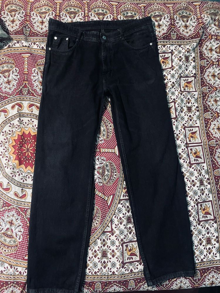 Vintage Black Denim Jeans