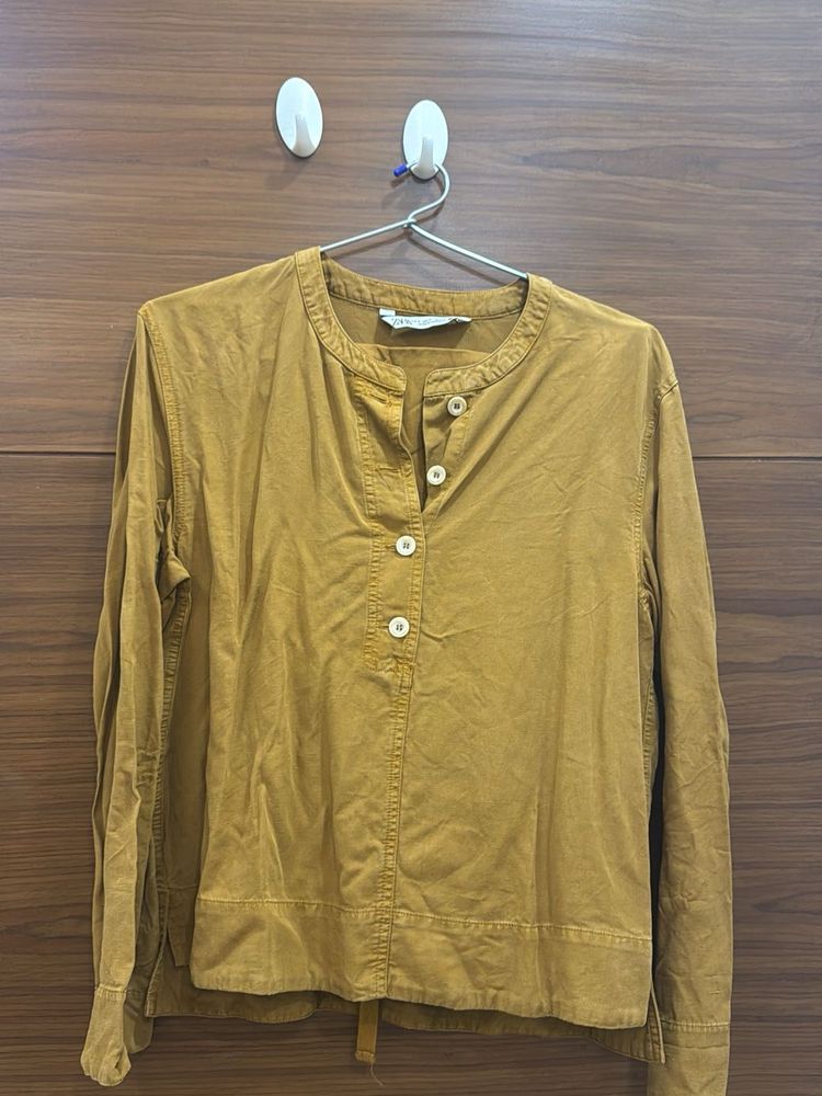 Button-Up Long Sleeve Coord Set