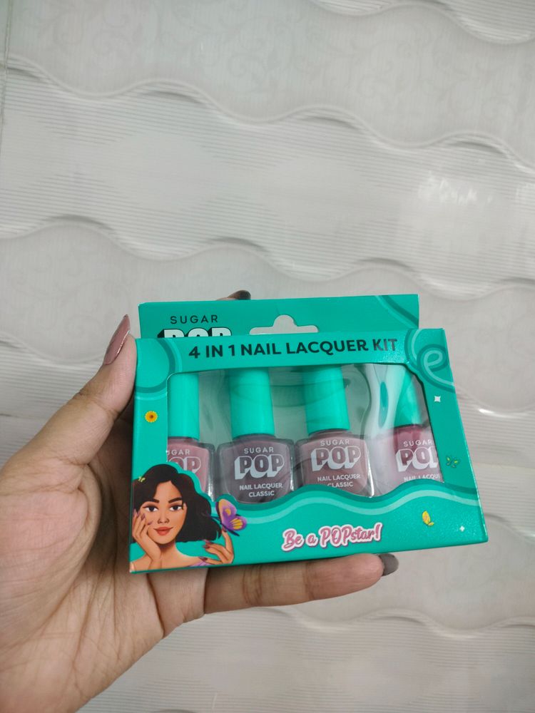 Sugar Pop Nail Kit (Nude Colors)