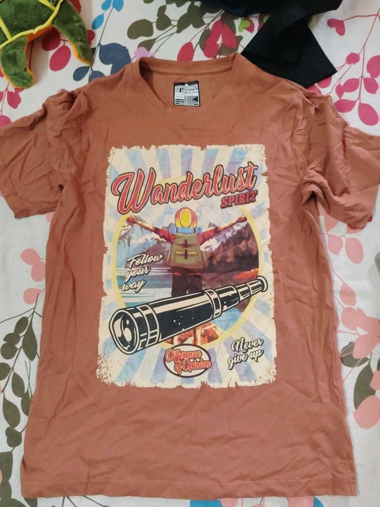 Wanderlust Graphic Oversized Tee