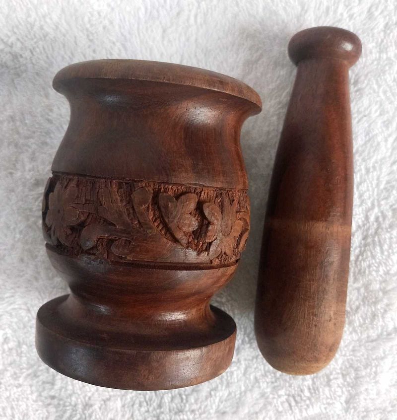 Rosewood Mortar &amp; Pestle