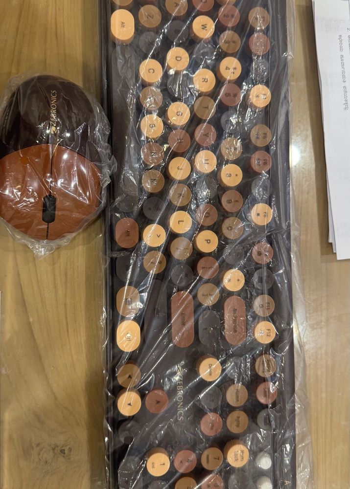 ZebronicsWireless Mouse And Keyboard