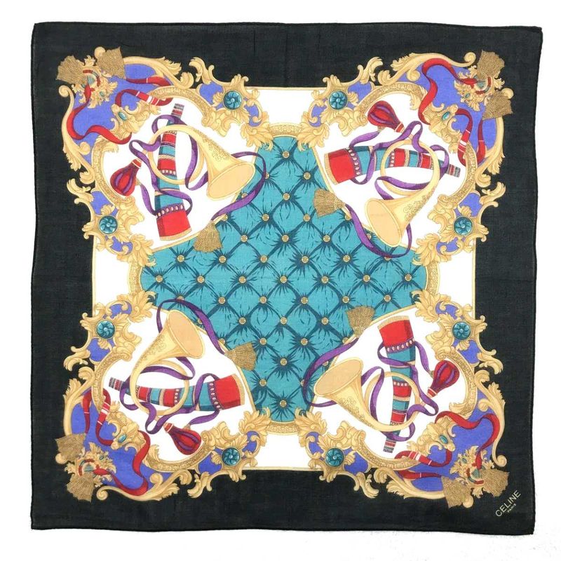 Vintage Luxury Celine Bandana Neckerchie f Handker