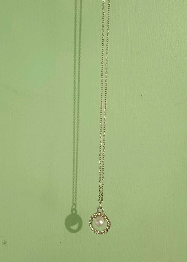 Pearl Halo Pendant Necklace