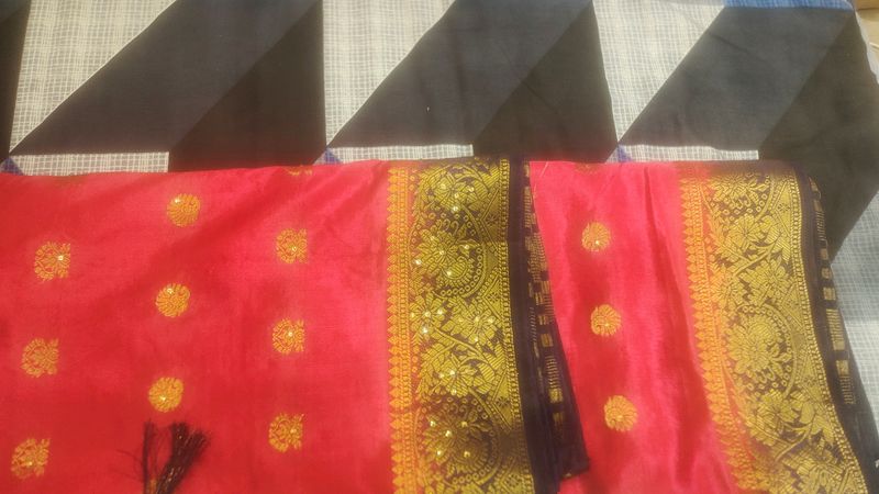 Balatan Saree With Siroski