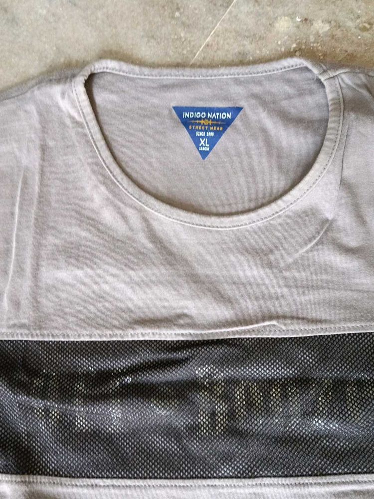 Indigo Nation Grey T-shirt
