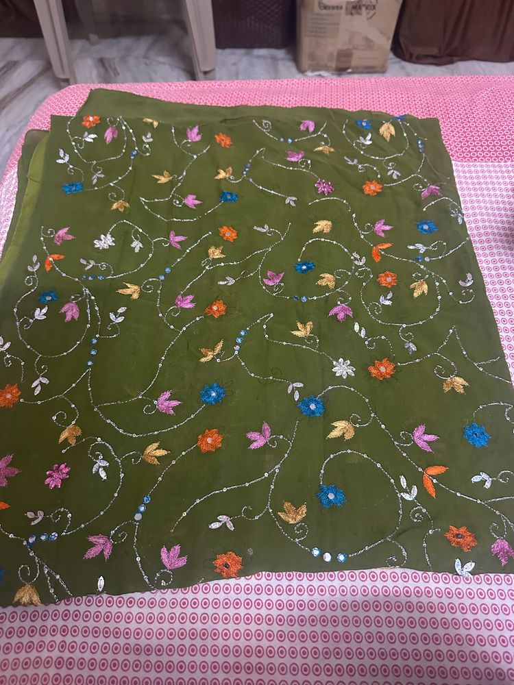 Full Heavy Saree Unused Style 1