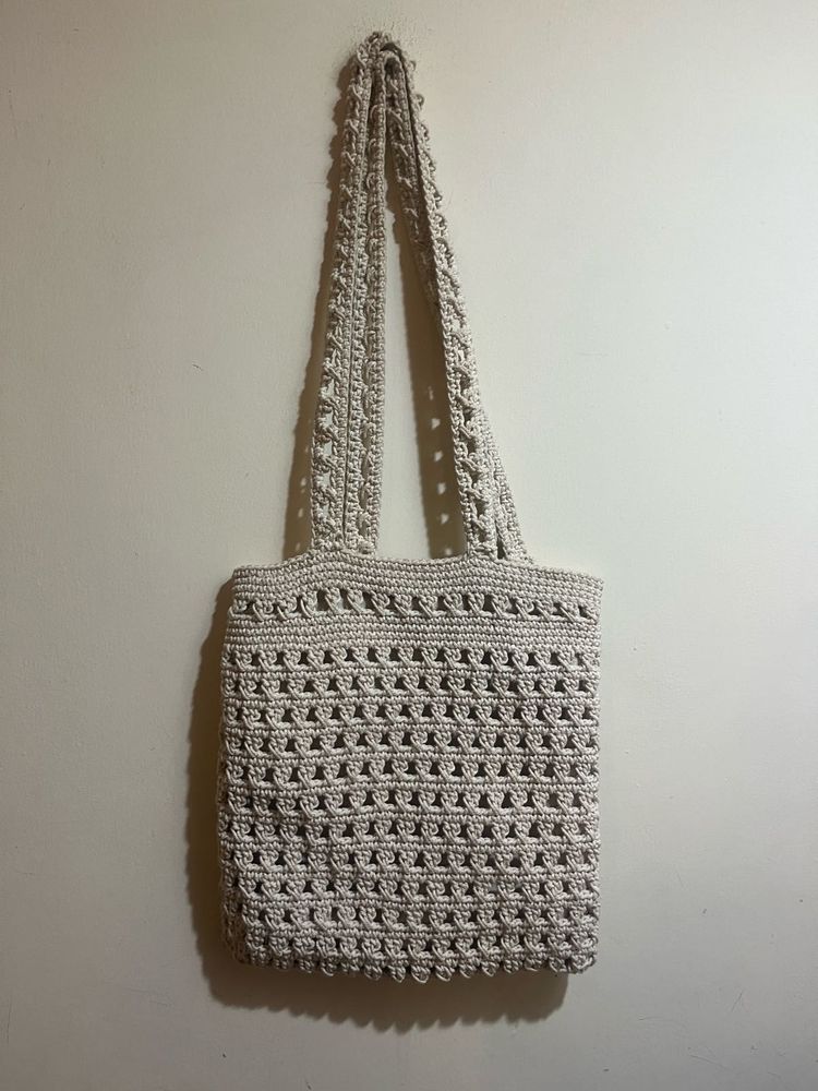 Crochet Tote Bag