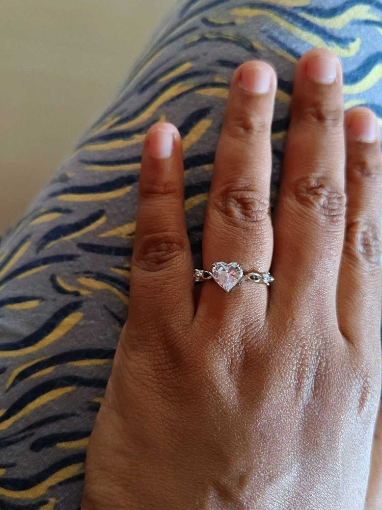 Silver Plated Anti Tarnish Stainless Steel Heart T