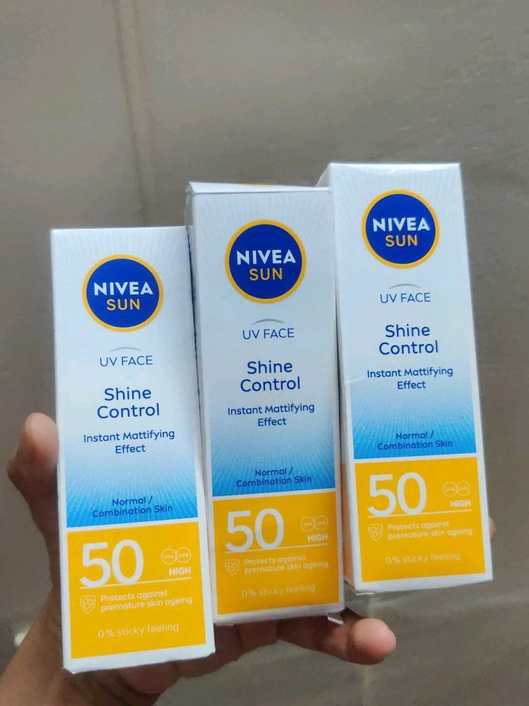 Nivea Shine Control Sunscreen
