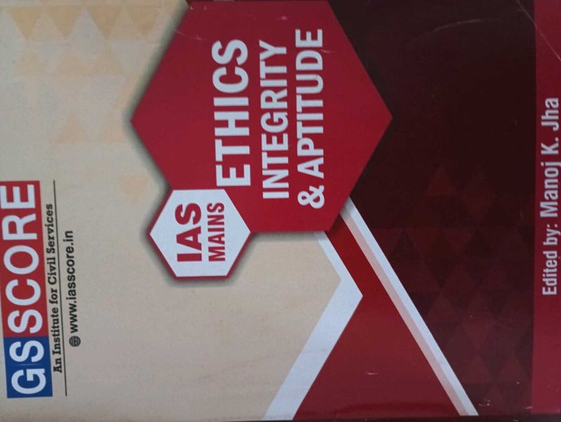 GSSCORE IAS Mains Ethics Book