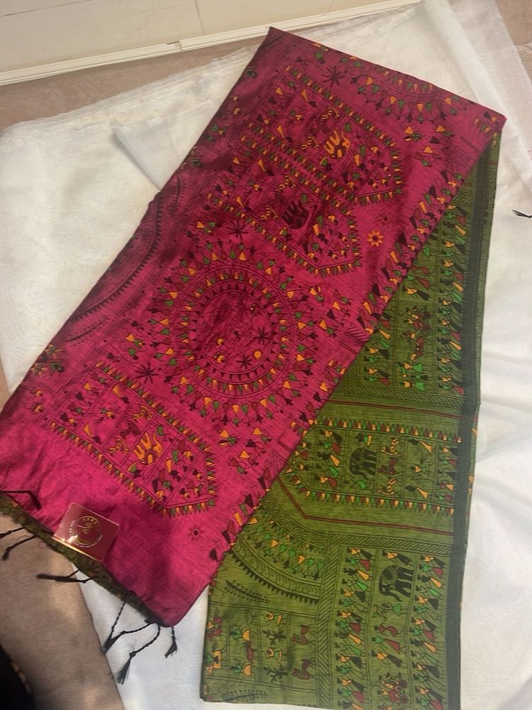 Cotton Handloom Saree