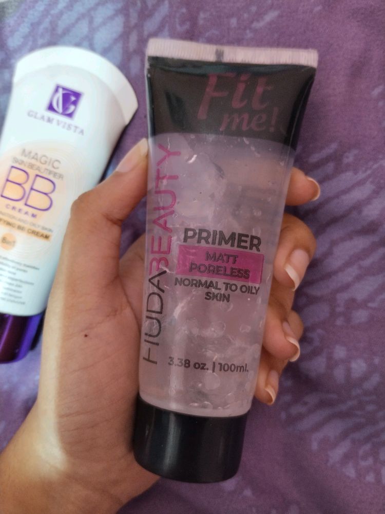 Combo! Fit Me! Huda beauty Primer Foundation