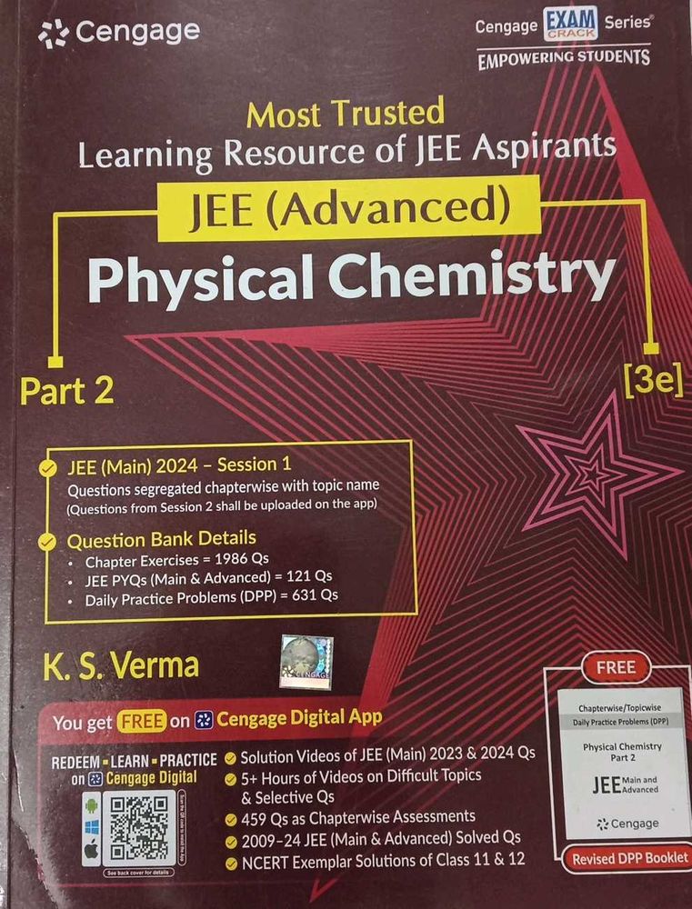Physical chemistry Cengage part 2 + Free DPP