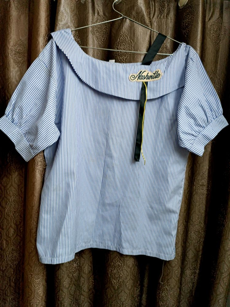 Striped Nashville Top