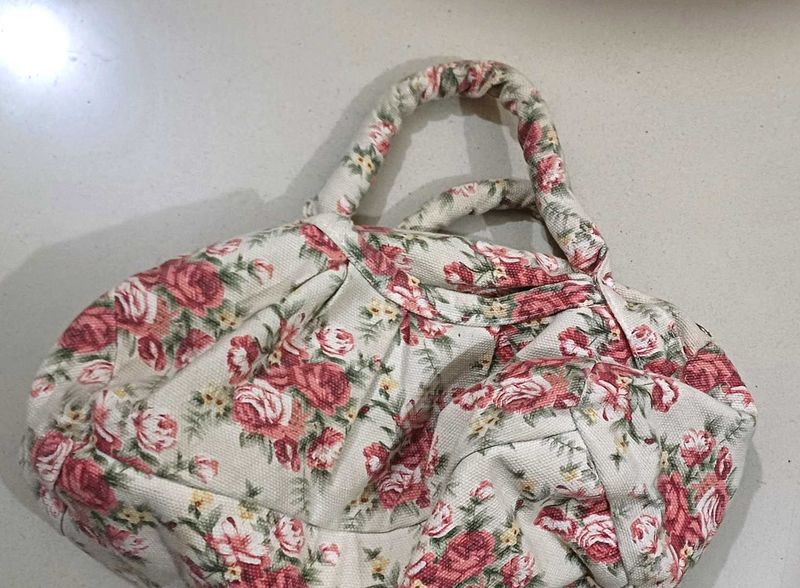 floral handbag
