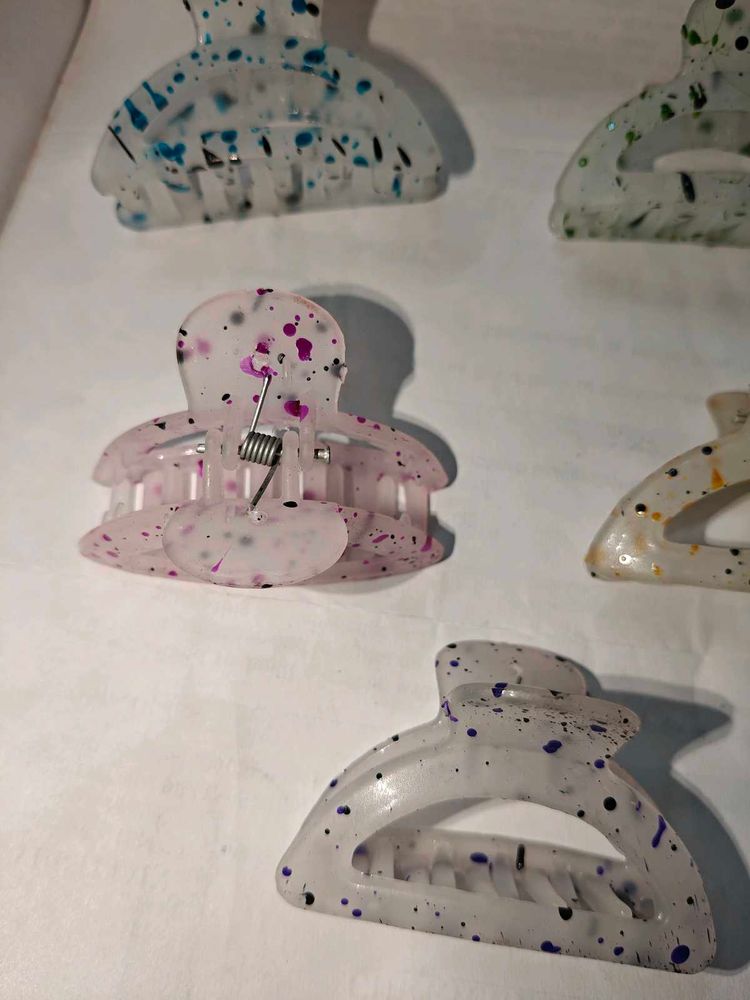 Claw Hair Clips – Set of 5