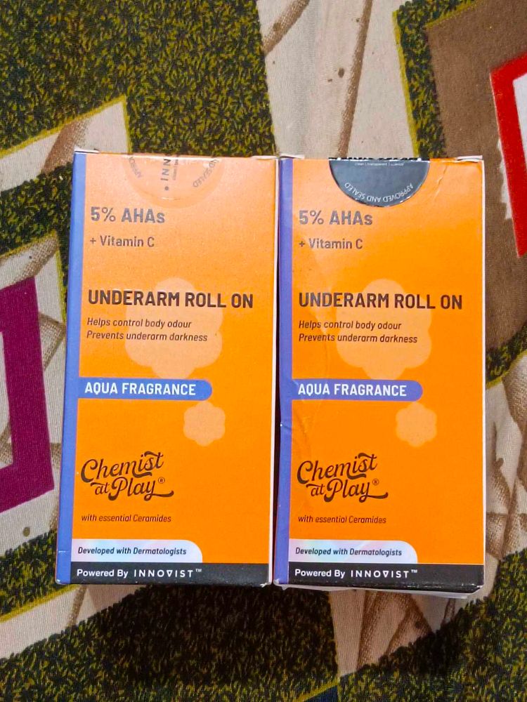 (Pack of 2 ) Chemist at Play Roll On