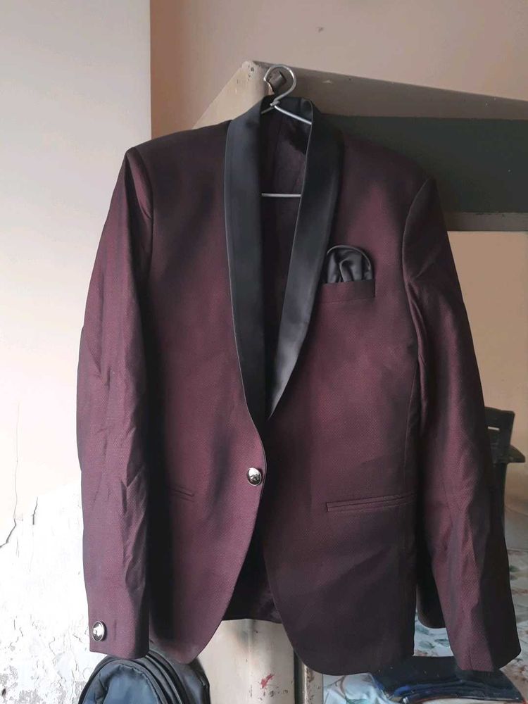 Maroon Formal Blazer