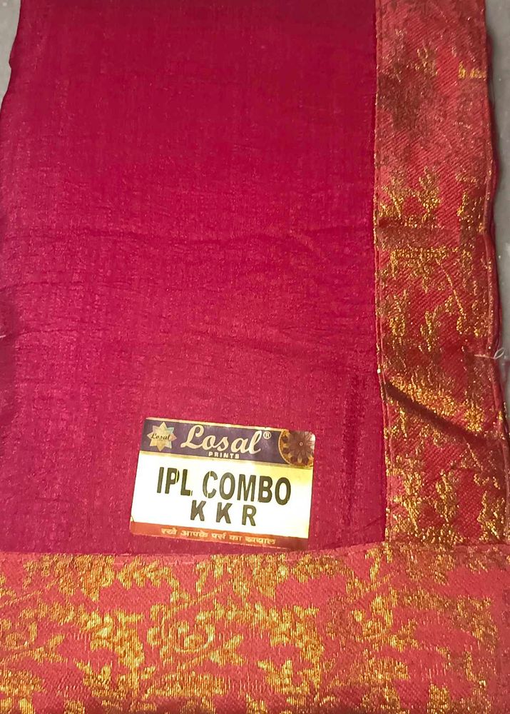 Elegant Red Saree