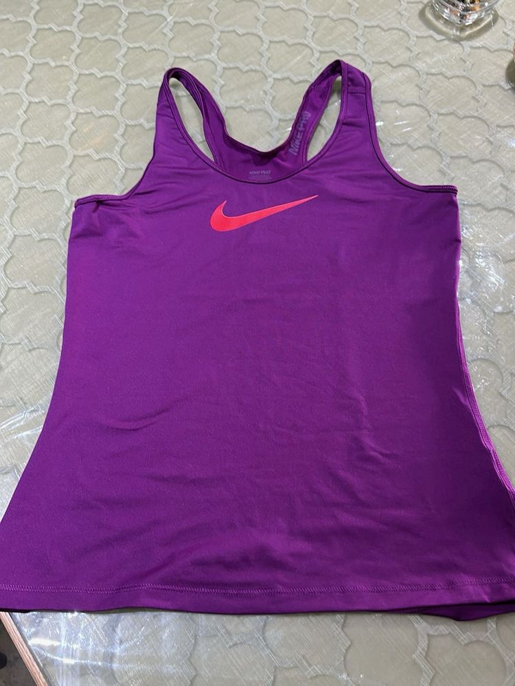 Nike Purple Tank Top US size L