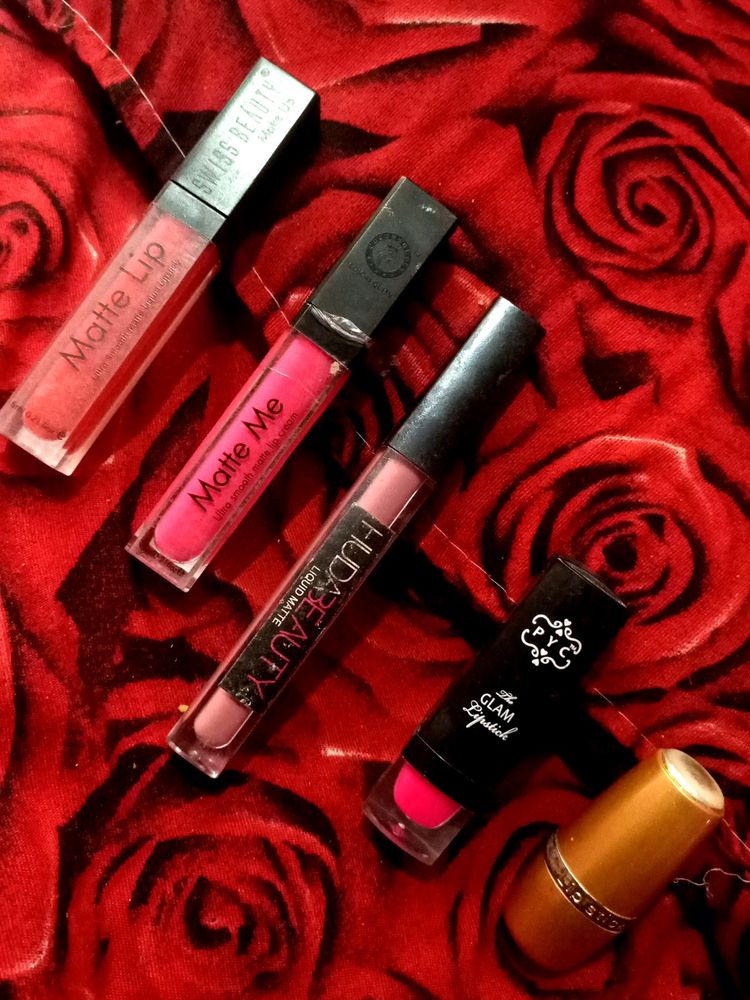 Combo Of 5 Lipsticks