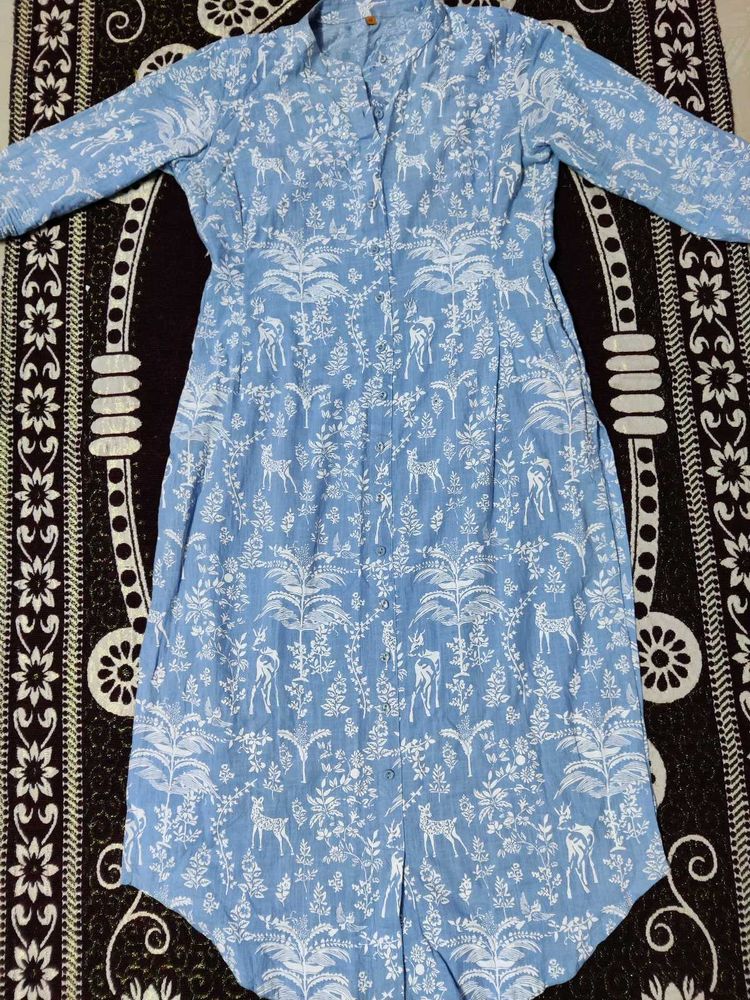 Small Mirror Work Kurta