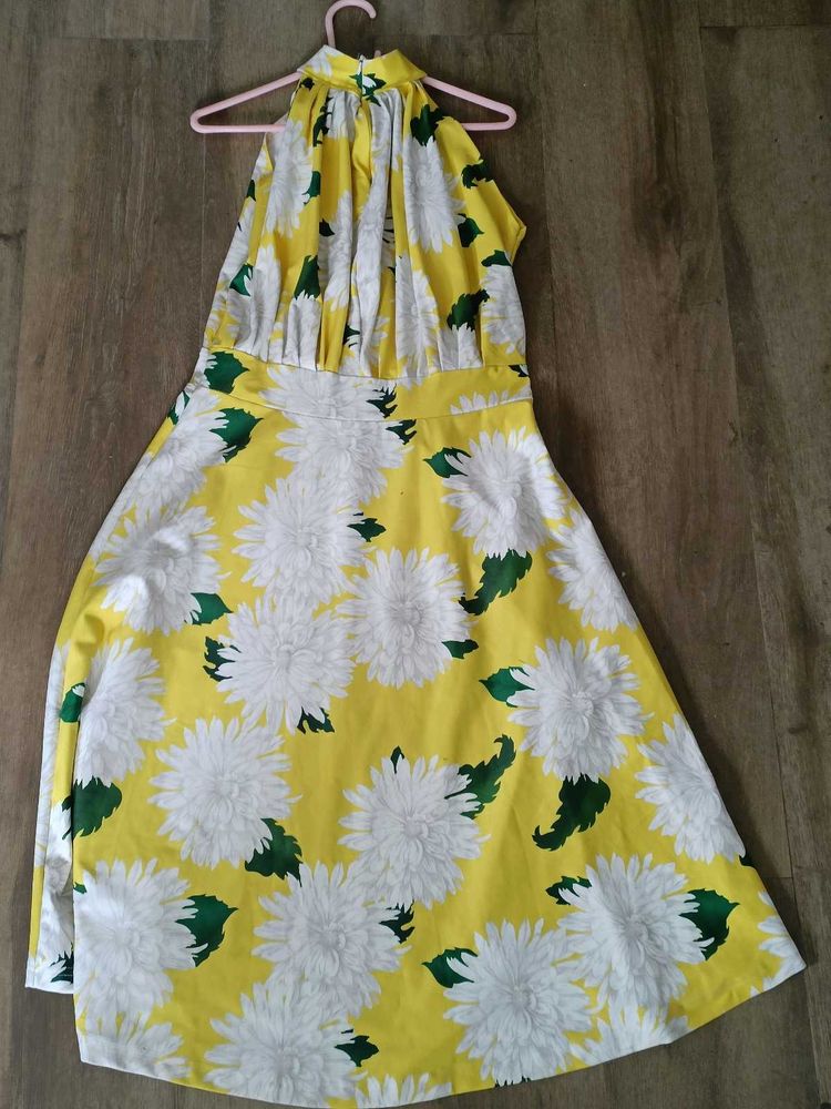 Floral Halterneck dress