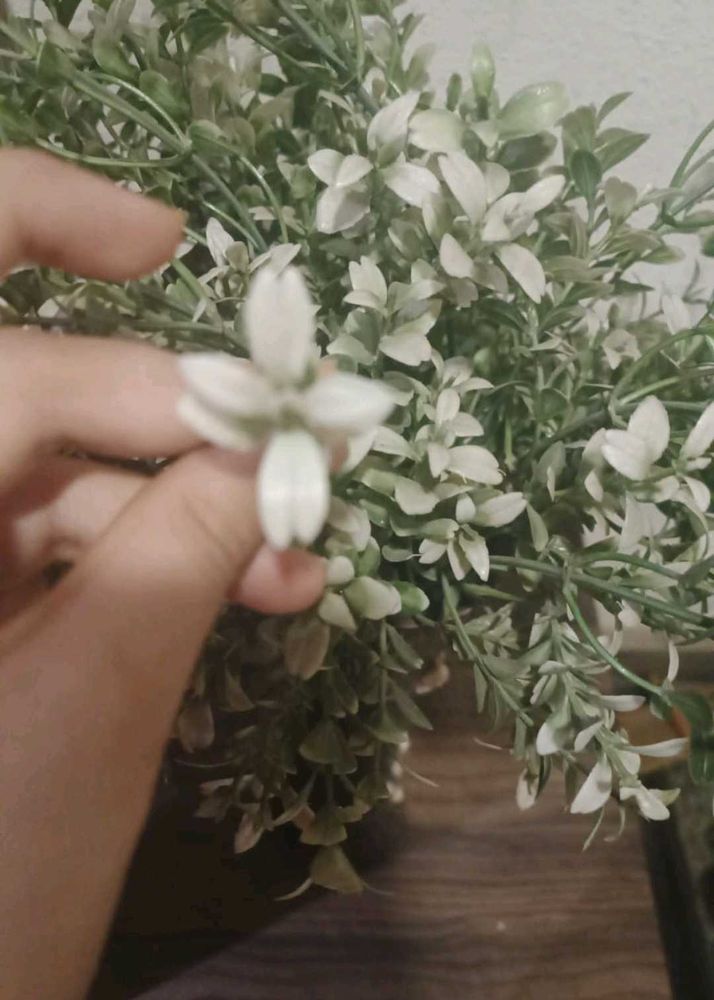 Artificial White Flower Arrangement