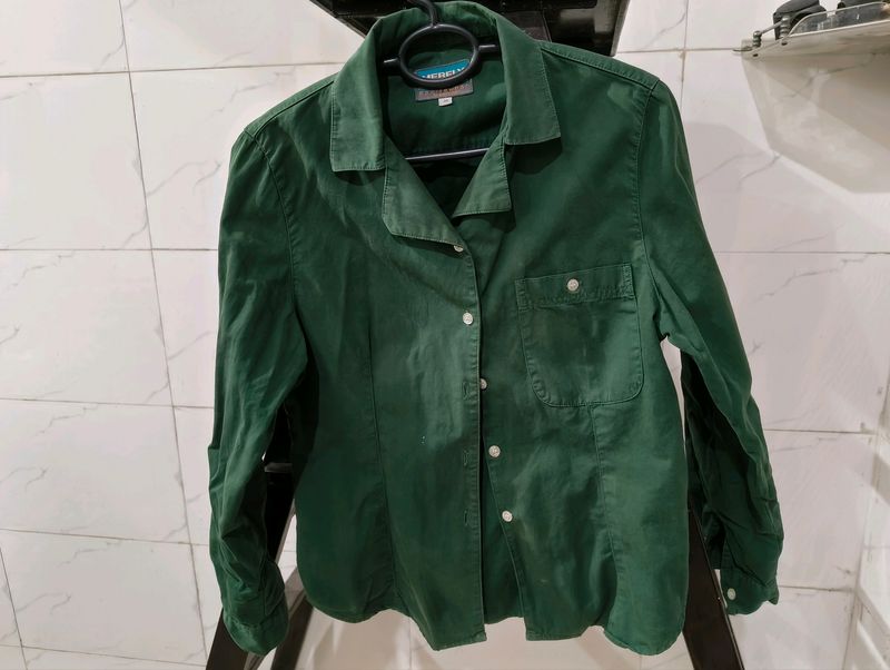 Dark Green Shirt