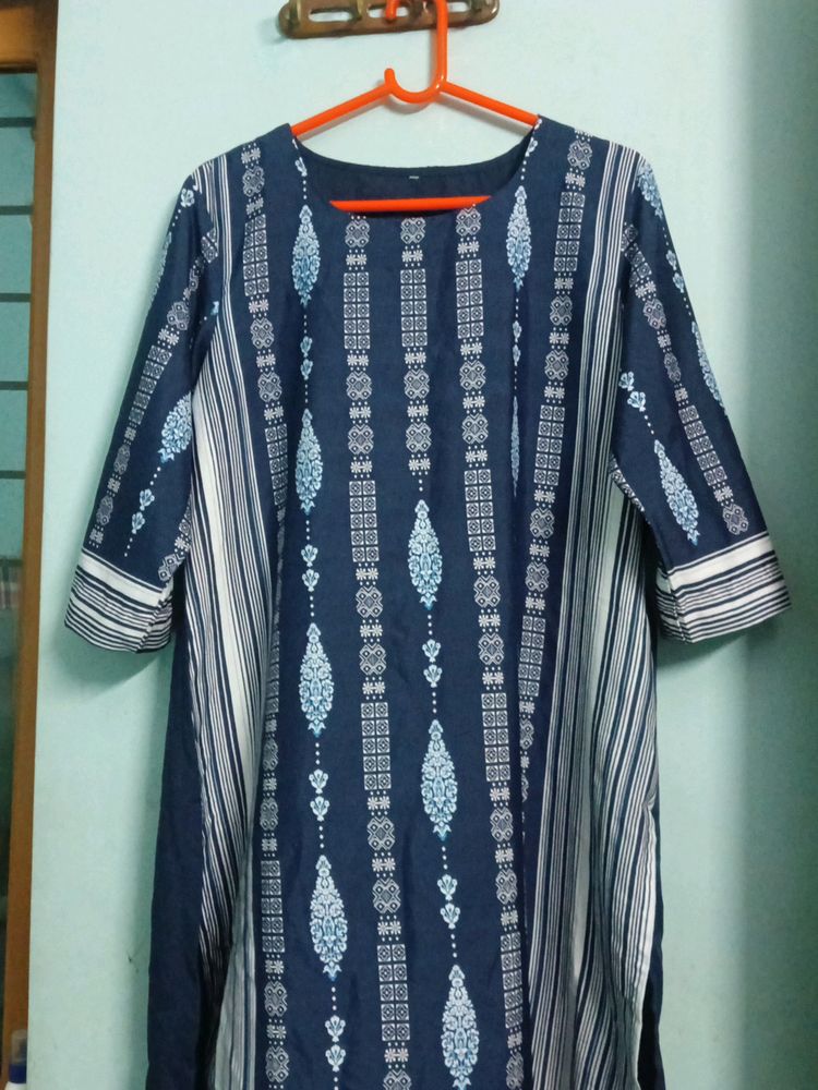 💙 New Printed Straight Kurta 💙