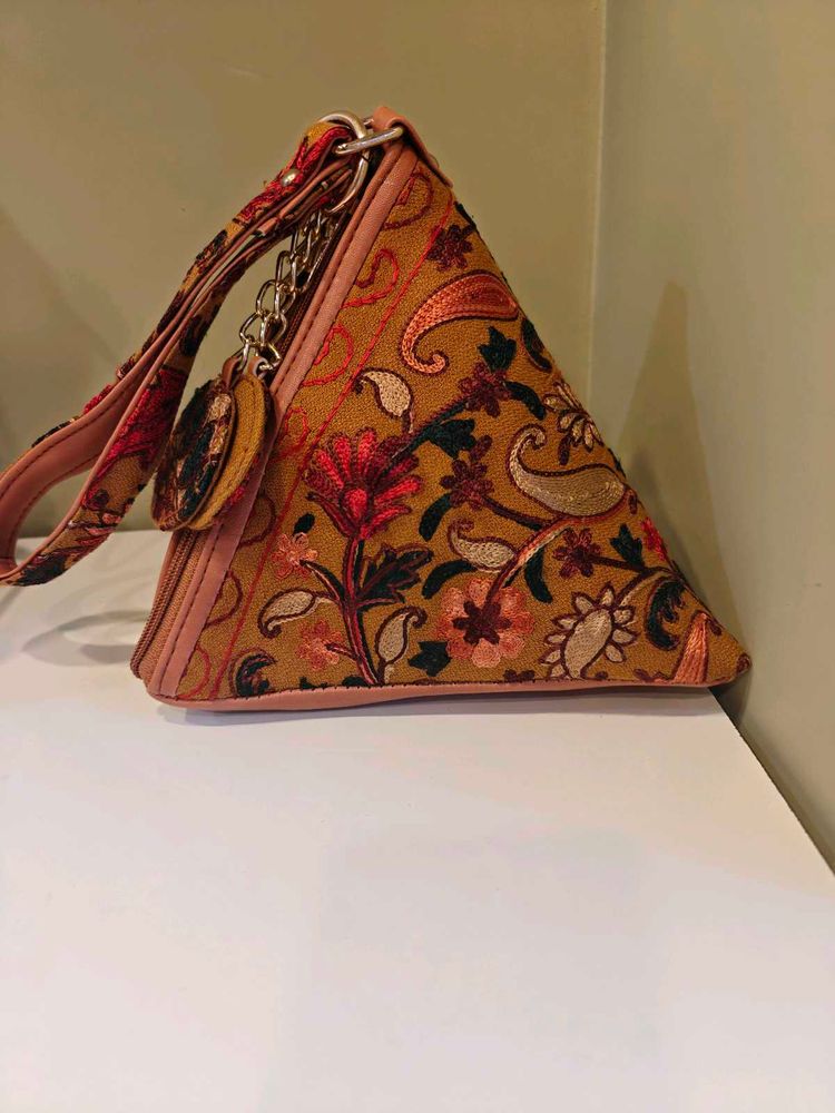 Floral Samosa Handbag