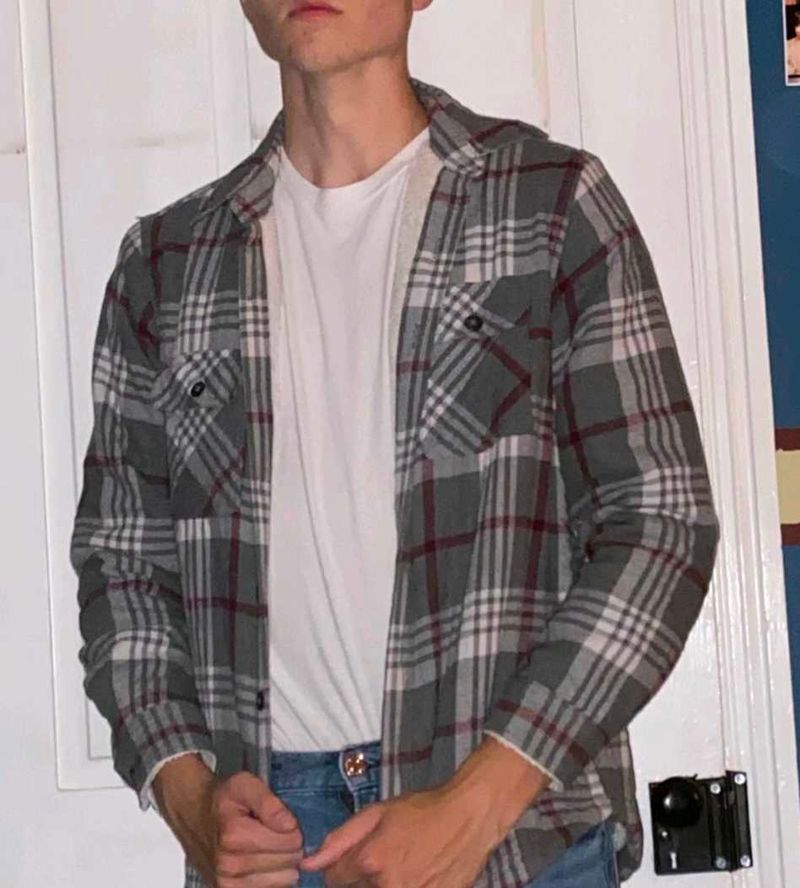 Plaid Flannel Shirt/casual wear/premium shirt