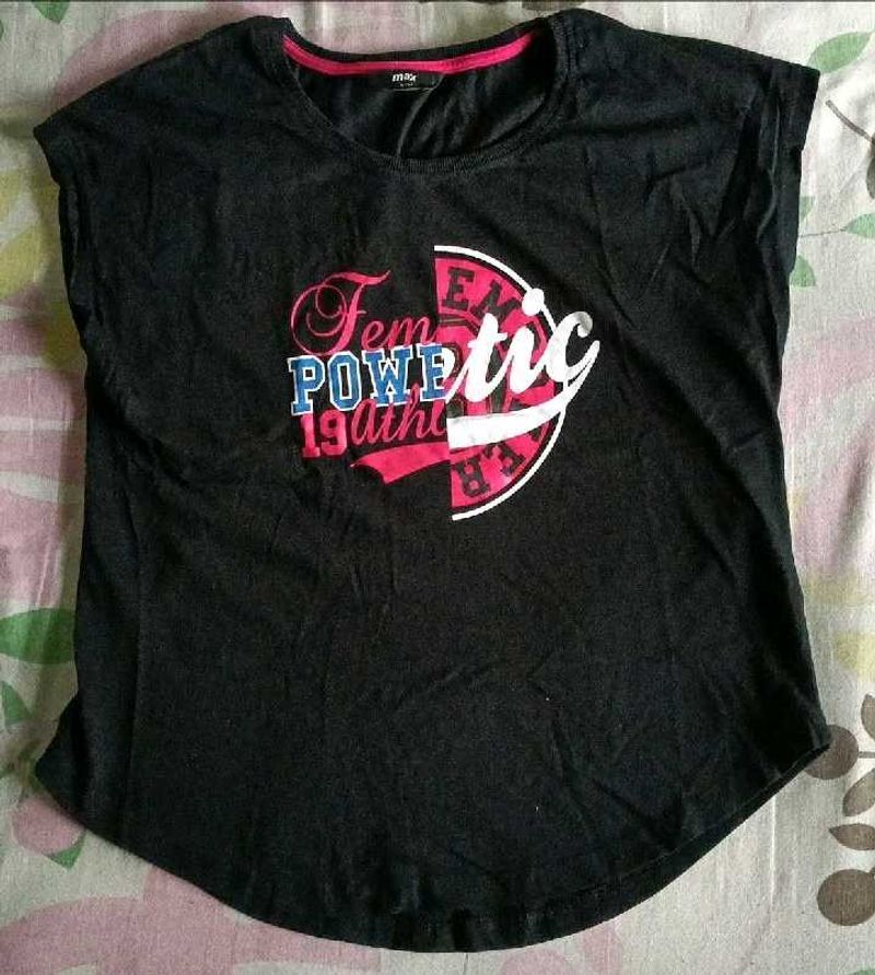 Black Graphic Tee