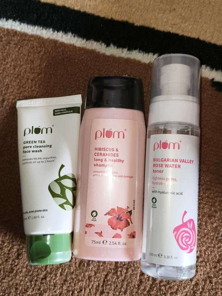 Plum Skin &amp; Hair Care Set