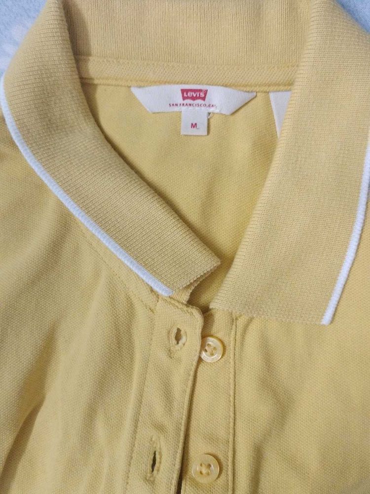 Levi's Yellow Polo