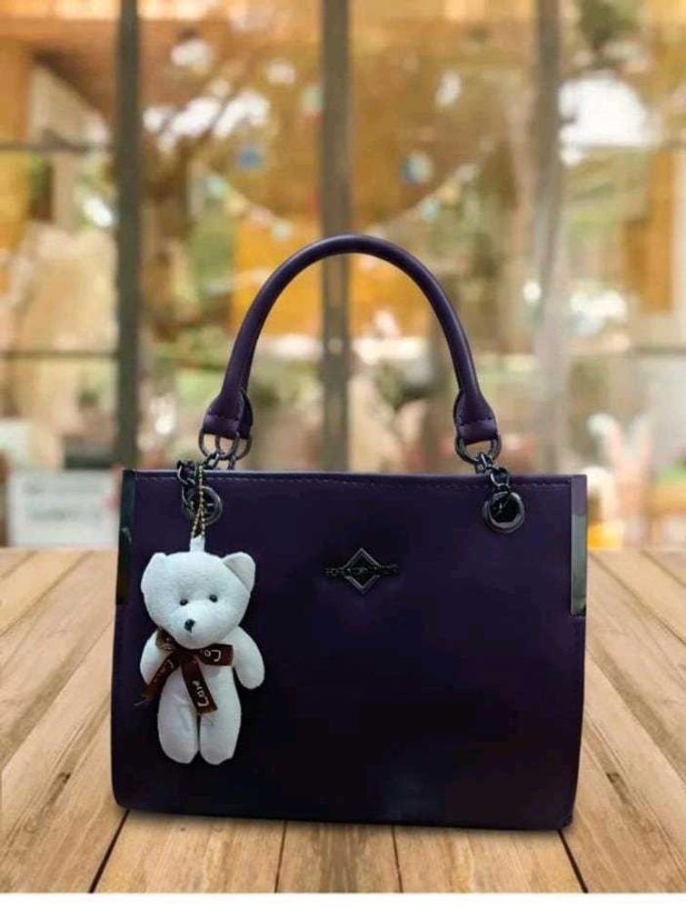 Stylish Purple Handbag
