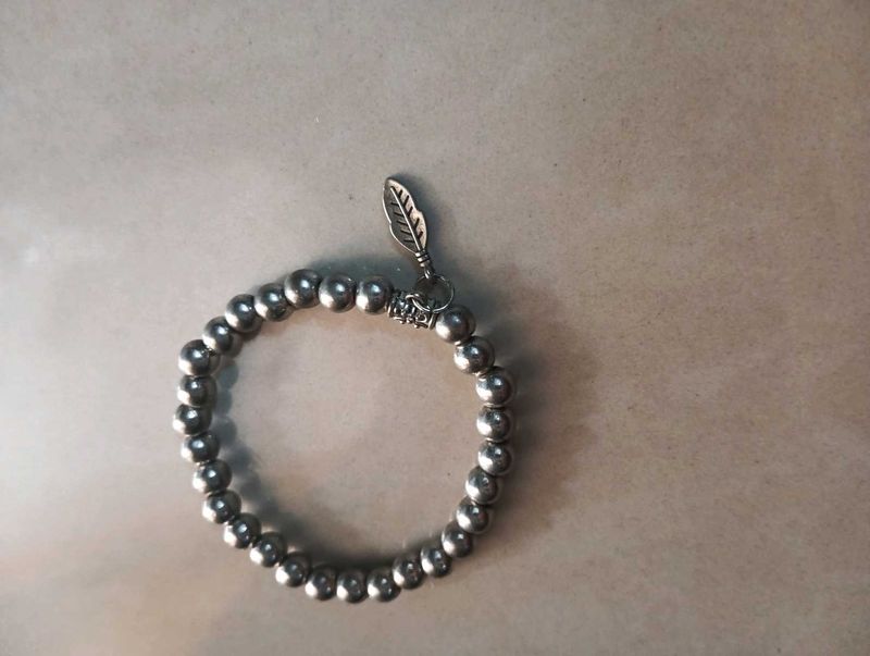 Beaded Bracelet with Charm