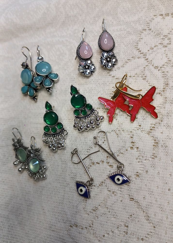 Boho Gemstone Earring Bundle