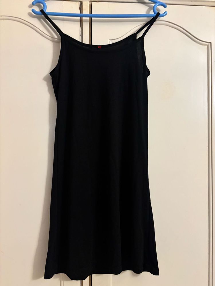 Black Slip Dress